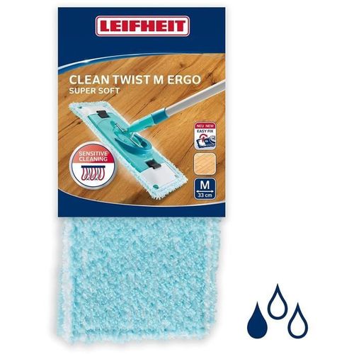 Housse De Rechange Nettoyante Pour Balai à Plat - Clean Twist M Ergo Super Soft 52122
