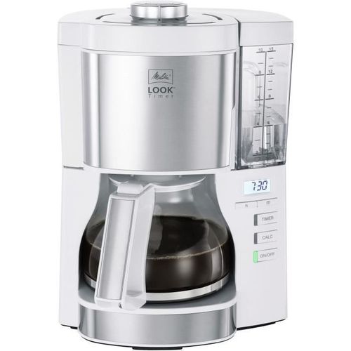 Cafetiere Filtre - Look V Timer 1025-07 - 1,25l - 10 Tasses - 1080 Watts