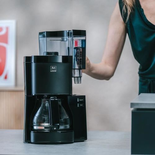 Cafetiere - Look V Glass 1025-02 - 1080 W - 1,25 L - Noir