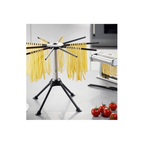 Séchoir À Pâtes Fraîches 10 Bras En Acier Inoxydable - Noir