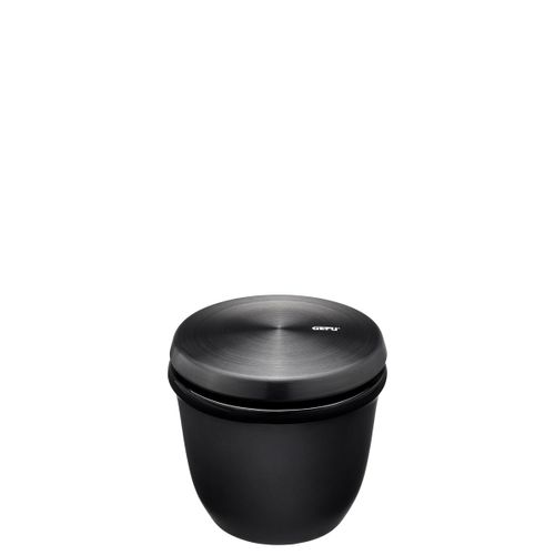 Boîte À Sel Et À épices  Noir En Céramique - Noir