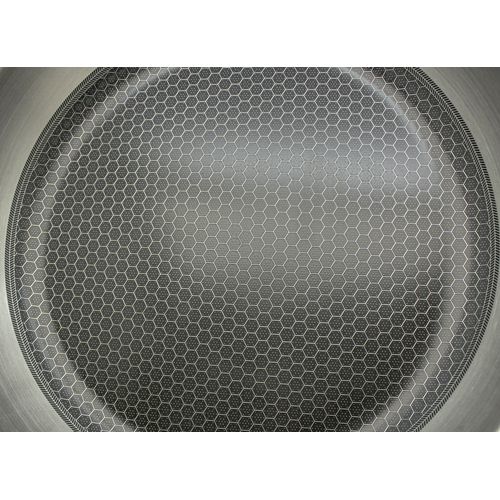 Set De 2 Poêles 24 Et 28 Cm En Acier Inoxydable Et Revêtement Sans Pfas