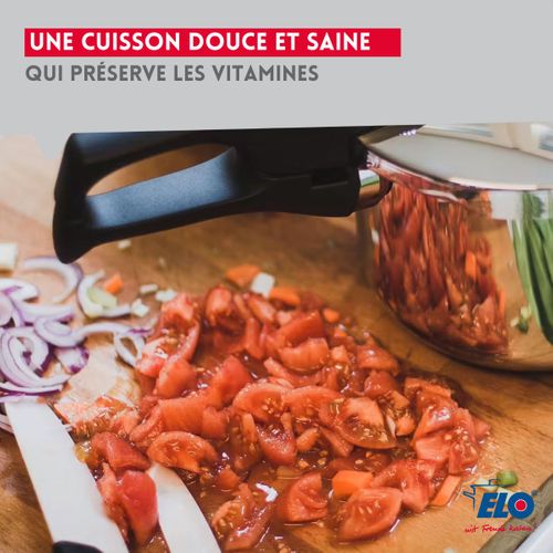 Autocuiseur Vapeur En Acier Inoxydable 18/10 22 Cm 4 Litres Praktika