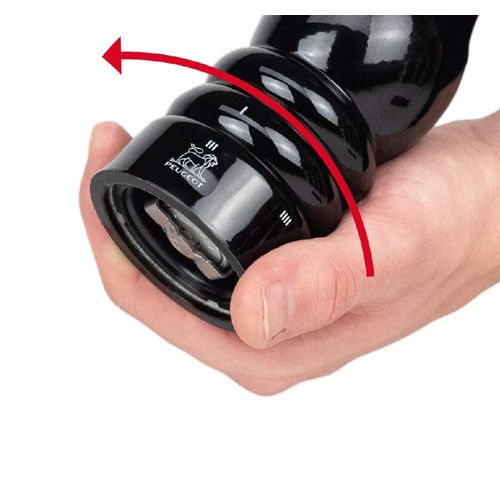 Moulin à Poivre 12 Cm Paris U'select En Bois Laqué Noir En Bois