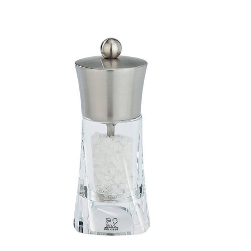 Moulin à Sel 14 Cm Acrylique Et Inox Ouessant En Acrylique