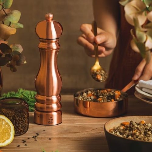 Moulin à Poivre Paris Chef Cuivré 22 Cm En Inox