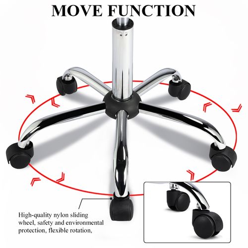 Tabouret De Bar Pivotant En Similicuir Tabouret De Comptoir Moderne Réglable En Hauteur, Noir