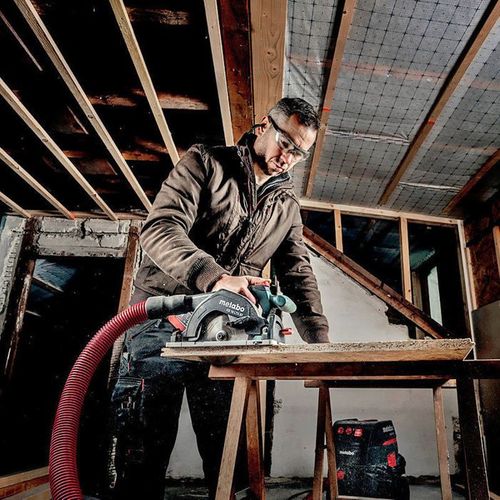 Scie Circulaire Portative Sans Fil - Ks 18 Ltx 57 - 18 V - Metabox 340