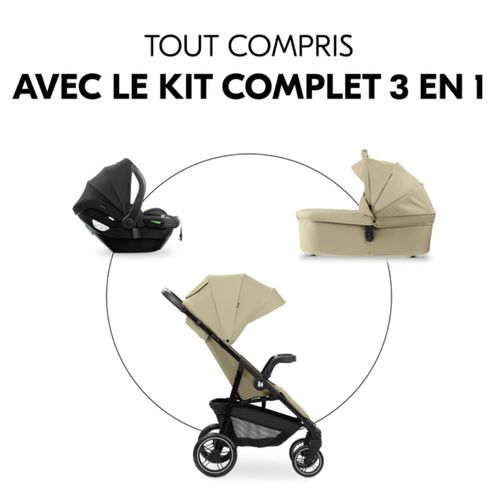 Poussette Ensemble Trio Shop N Care Olive