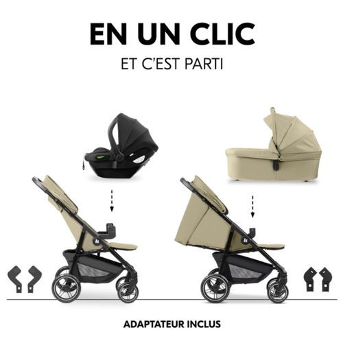 Poussette Ensemble Trio Shop N Care Olive