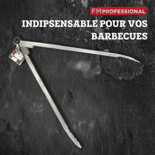 Pince à Barbecue Professionnelle 45 Cm Fm Professional