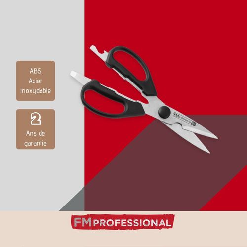 Ciseaux De Cuisine Multifonction 19 Cm Fm Professional Divers