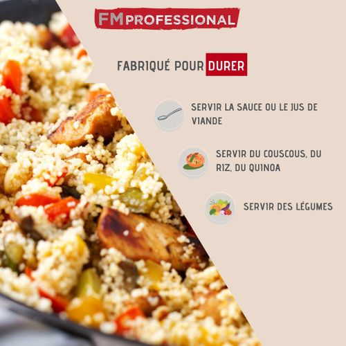 Cuillère De Service Inox 37,5 Cm Fm Professional Divers