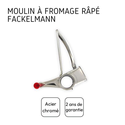 Moulin à Fromage Chromé Fackelmann Handmade Tradition