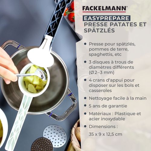 Presse Purée Et Spaetzle Manuel Easy Prepare