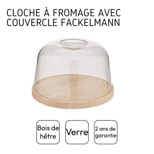 Cloche à Fromage En Bois Wood Edition