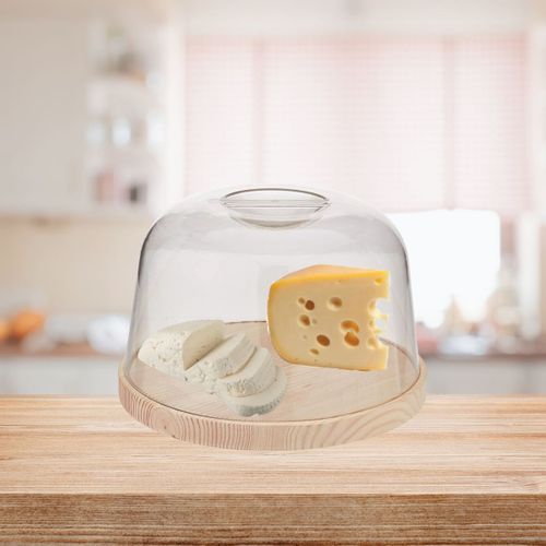 Cloche à Fromage En Bois Wood Edition