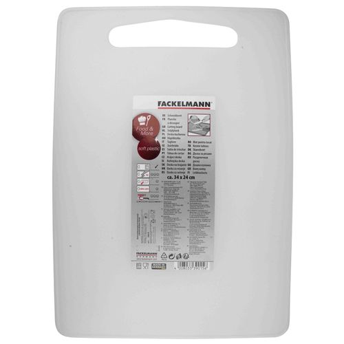 Planche à Découper En Plastique 34 X 24 Cm Fackelmann Basic