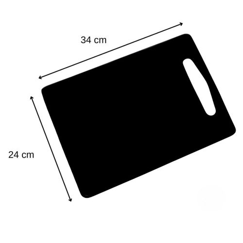 Planche à Découper En Plastique 34 X 24 Cm Fackelmann Basic