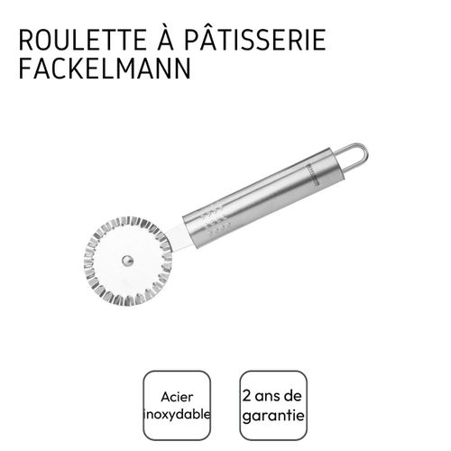 Roulette Découpe Pâte18 Cm Fackelmann Ovale Limited Edition