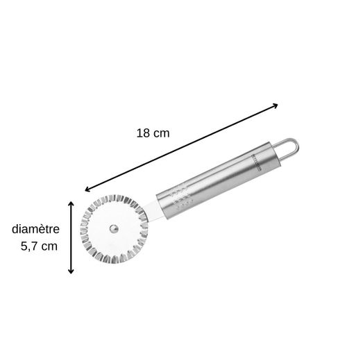 Roulette Découpe Pâte18 Cm Fackelmann Ovale Limited Edition