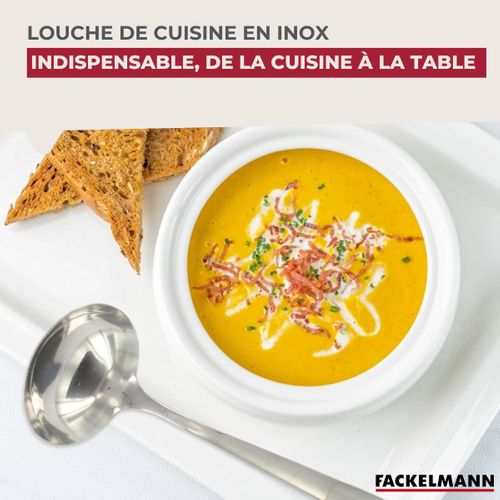 Louche De Cuisine Inox 28 Cm Fackelmann Oxford