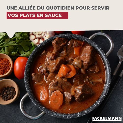 Louche De Cuisine Inox 28 Cm Fackelmann Oxford