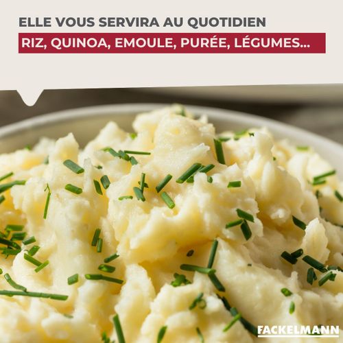 Cuillère De Service Inox 31,5 Cm Fackelmann Oxford