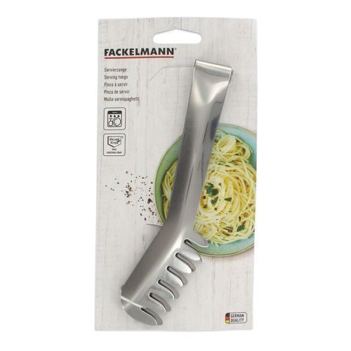 Pince à Spaghettis, De Cuisine En Acier Inoxydable 19 Cm Fackelmann