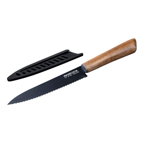 Couteau De Cuisine Lame Crantée 24 Cm Flow