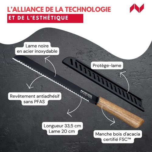 Couteau à Pain 33,5 Cm Flow