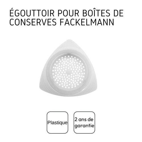 Egouttoir Pour Boîtes De Conserves Fackelmann Basic