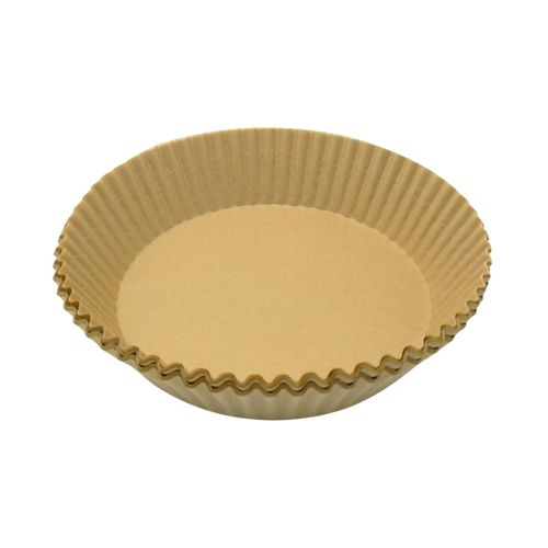 50 Moules En Papier Air Fryer Ronds 20 Cm Fackelmann