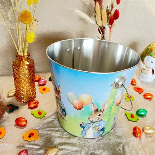 Seau Pour La Chasse Aux Oeufs Fackelmann Pâques