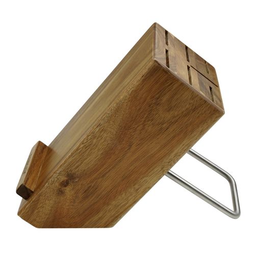 Bloc Pour 7 Couteaux Avec Support Pour Tablettes Nirosta