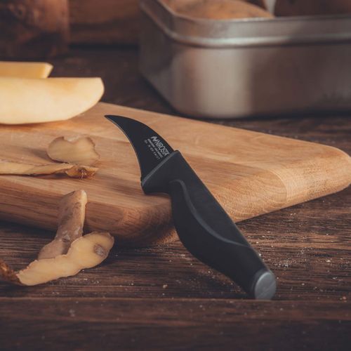 Couteau D'office 19 Cm Nirosta Black Edition