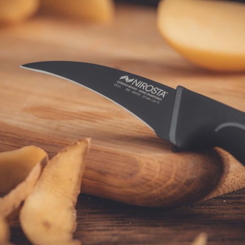 Couteau D'office 19 Cm Nirosta Black Edition