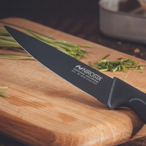 Couteau D'office 24 Cm Nirosta Black Edition