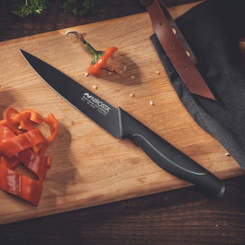 Couteau Universel Nirosta Black Edition