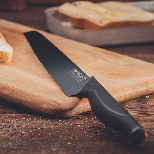 Couteau à Pain Dentelé Nirosta Black Edition