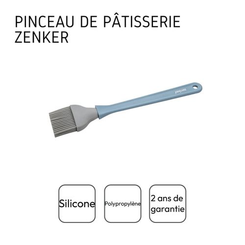 Pinceau De Cuisine Et De Pâtisserie 25 Cm En Poils Silicone Sweet Sensation