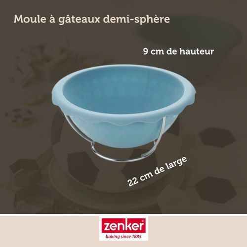 Moule Demi Sphère Pour Gâteau Ballon De Foot 18 Cm Spécial Football