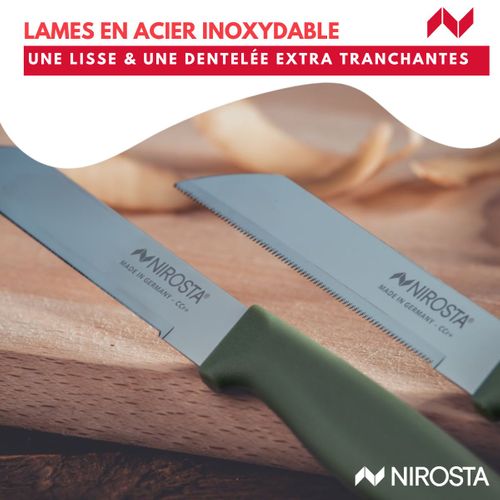 Set De 2 Couteaux à Légumes 19 Cm Elemental