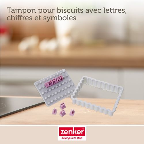 Tampon Alphabet Pour Biscuit Smart Pastry