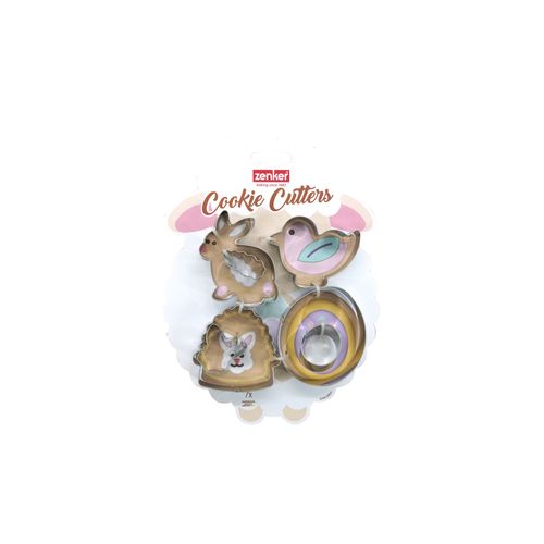 Lot De 7 Emporte-pièces Pâques Inox Pâques