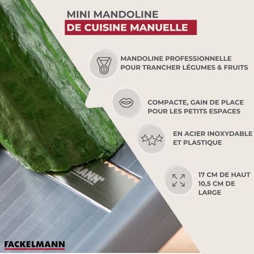 Mini Mandoline Professionnelle Fackelmann Handmade Tradition