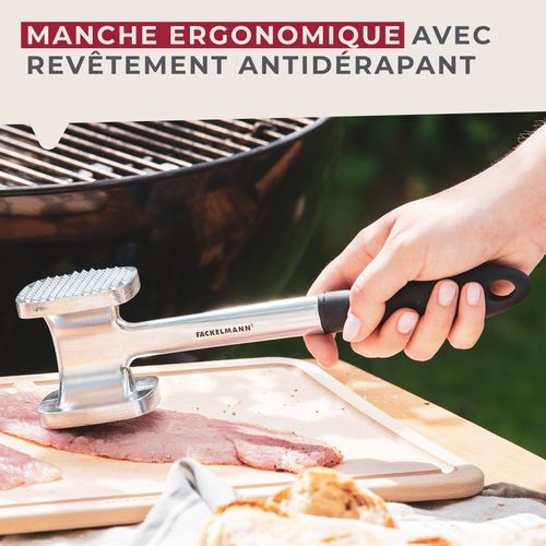 Attendrisseur à Viande En Aluminium 28 Cm Fackelmann Basic