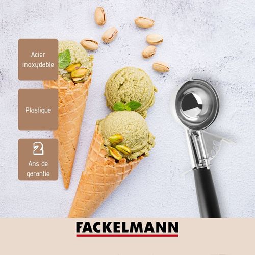 Cuillère à Glace Avec Fonction Éjection 21 Cm Fackelmann Basic