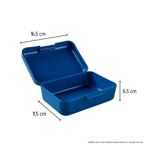 Boîte Alimentaire Avec Couvercle En Plastique 16,5 X 11,5 Cm Haribo