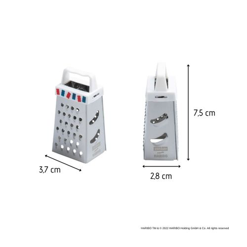 Mini Râpe De Cuisine Et Pâtisserie 4 Faces 7,5 Cm Haribo